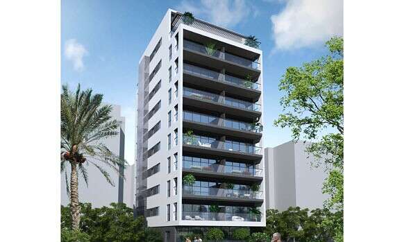 הבניין החדש שתקים חברת בית וגג במתחם נגבה // הדמיה: חברת בית וגג